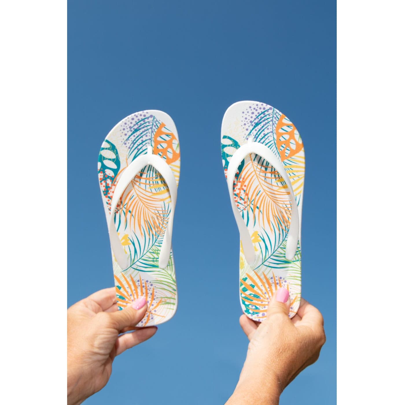 Flipflops die mensen zelf willen dragen
